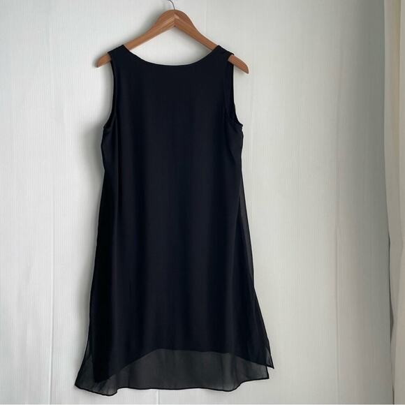 Soft Surroundings sleeveless dress casual / dressy sheer overlay size petite med - Picture 3 of 7